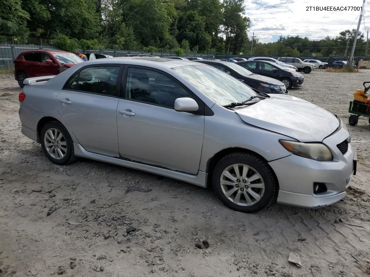 2010 Toyota Corolla Base VIN: 2T1BU4EE6AC477001 Lot: 69514524