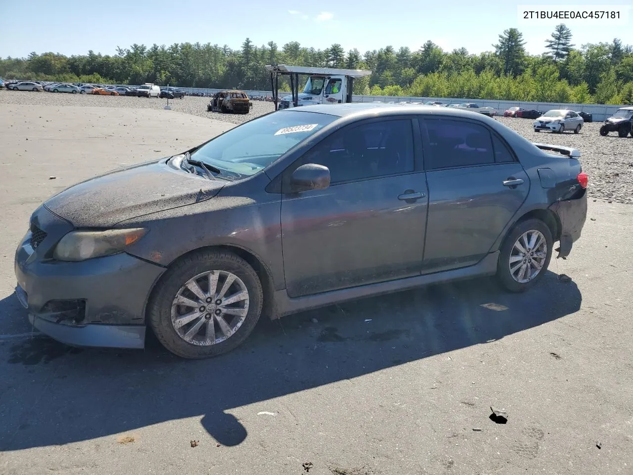 2010 Toyota Corolla Base VIN: 2T1BU4EE0AC457181 Lot: 69523734