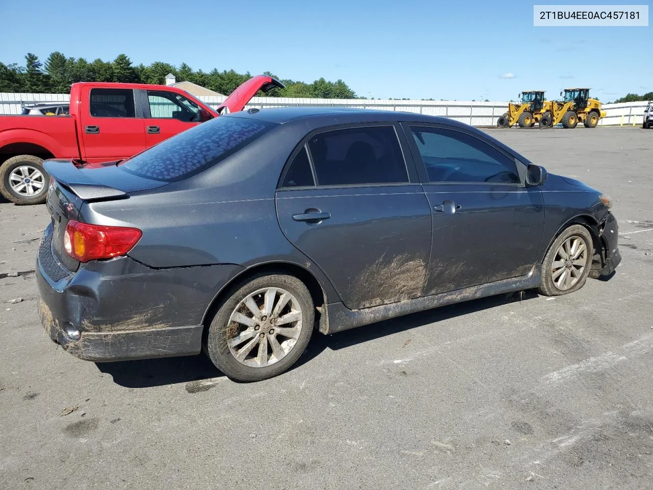 2010 Toyota Corolla Base VIN: 2T1BU4EE0AC457181 Lot: 69523734