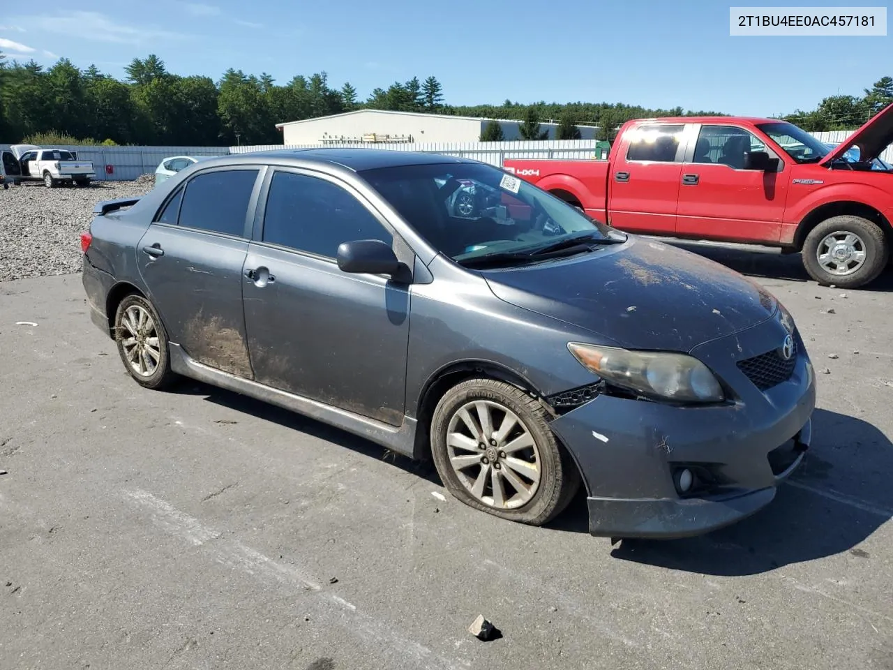 2010 Toyota Corolla Base VIN: 2T1BU4EE0AC457181 Lot: 69523734