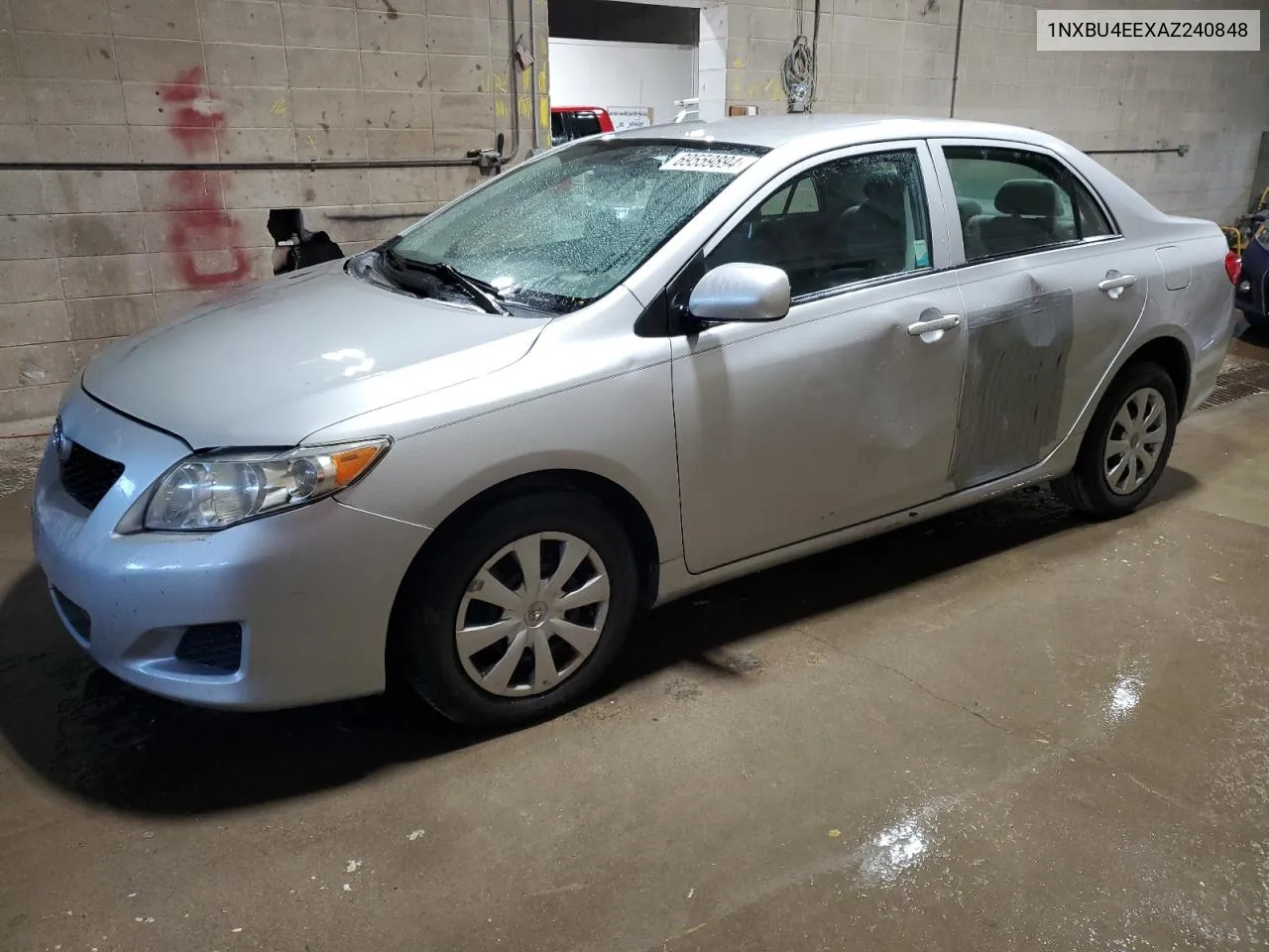 2010 Toyota Corolla Base VIN: 1NXBU4EEXAZ240848 Lot: 69559894