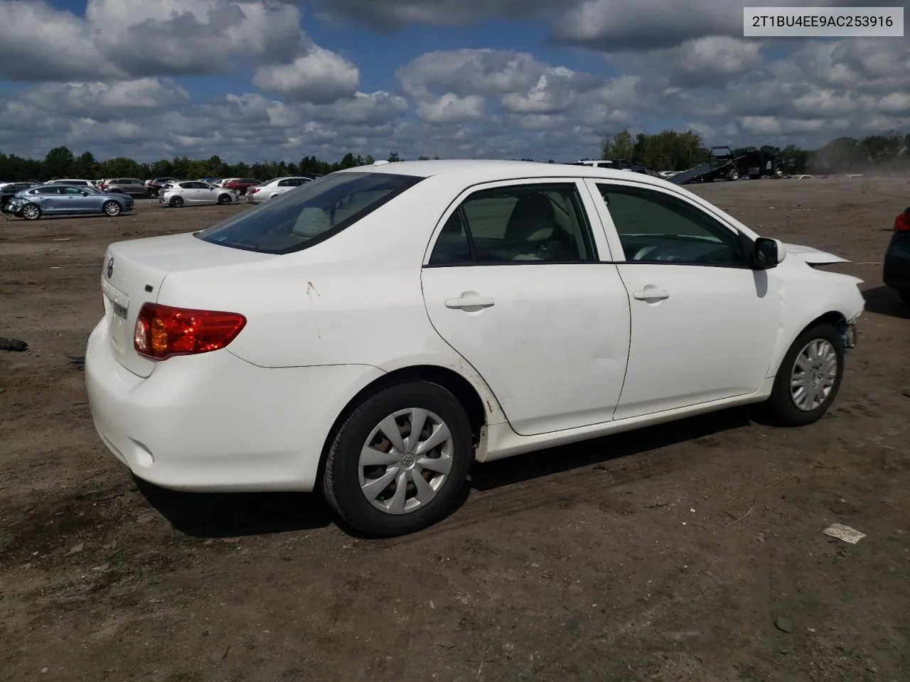 2010 Toyota Corolla Base VIN: 2T1BU4EE9AC253916 Lot: 69590104