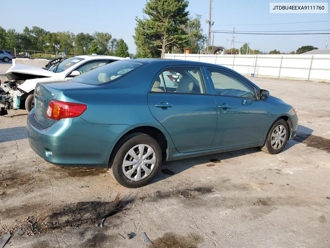 2010 Toyota Corolla Base VIN: JTDBU4EEXA9111760 Lot: 69621634