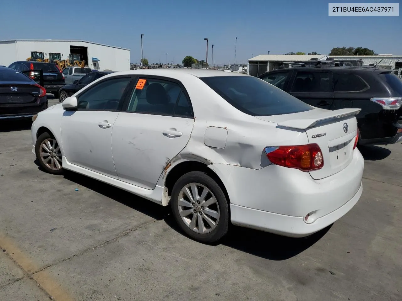 2010 Toyota Corolla Base VIN: 2T1BU4EE6AC437971 Lot: 69660024