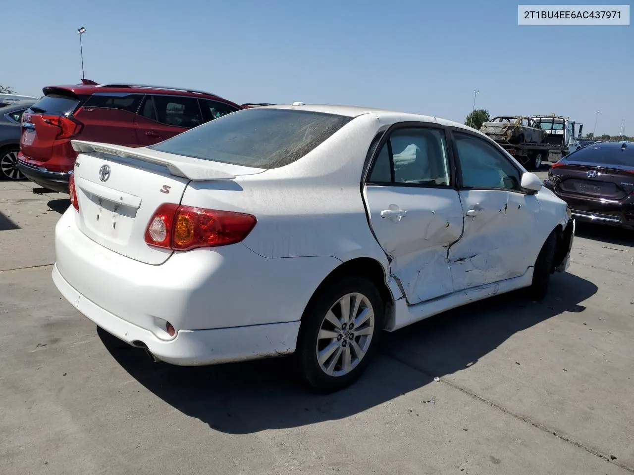 2010 Toyota Corolla Base VIN: 2T1BU4EE6AC437971 Lot: 69660024