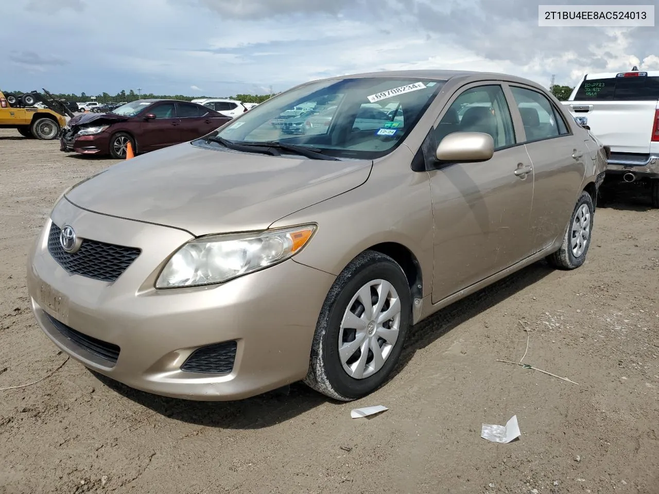 2010 Toyota Corolla Base VIN: 2T1BU4EE8AC524013 Lot: 69708234