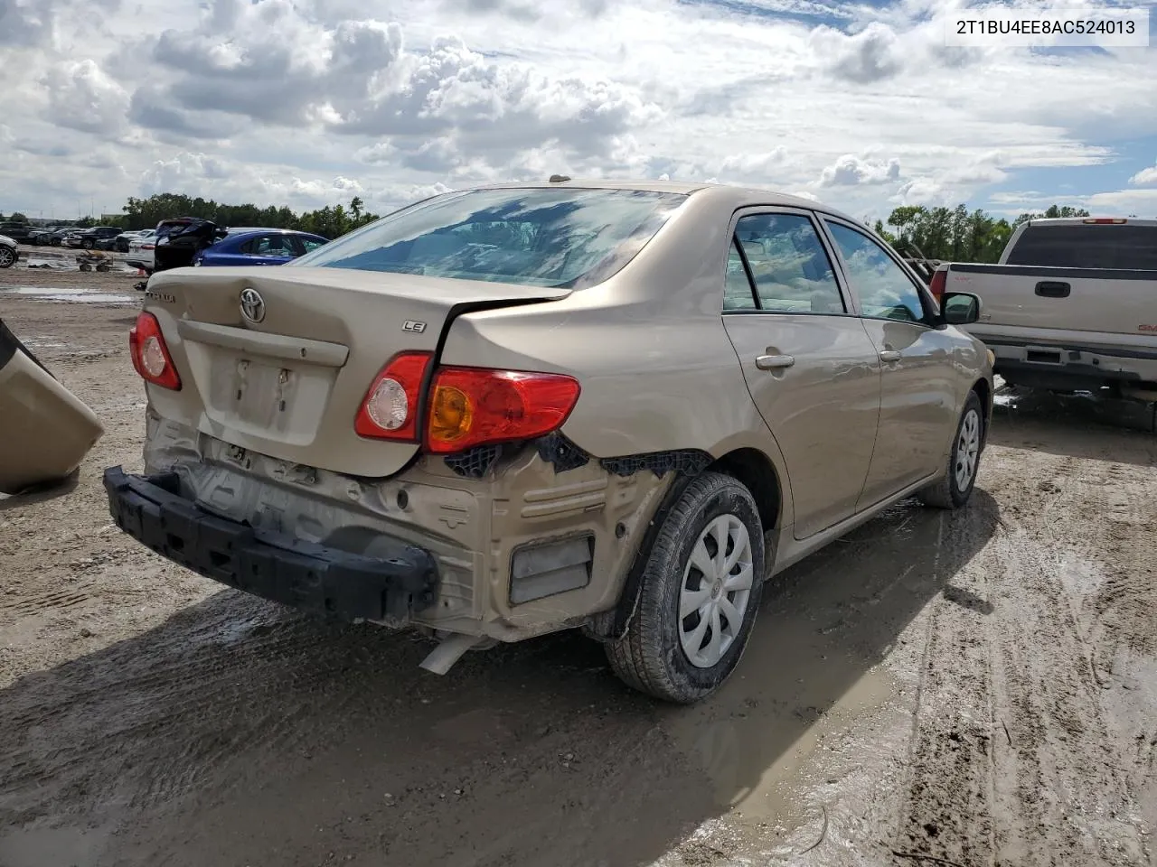 2010 Toyota Corolla Base VIN: 2T1BU4EE8AC524013 Lot: 69708234