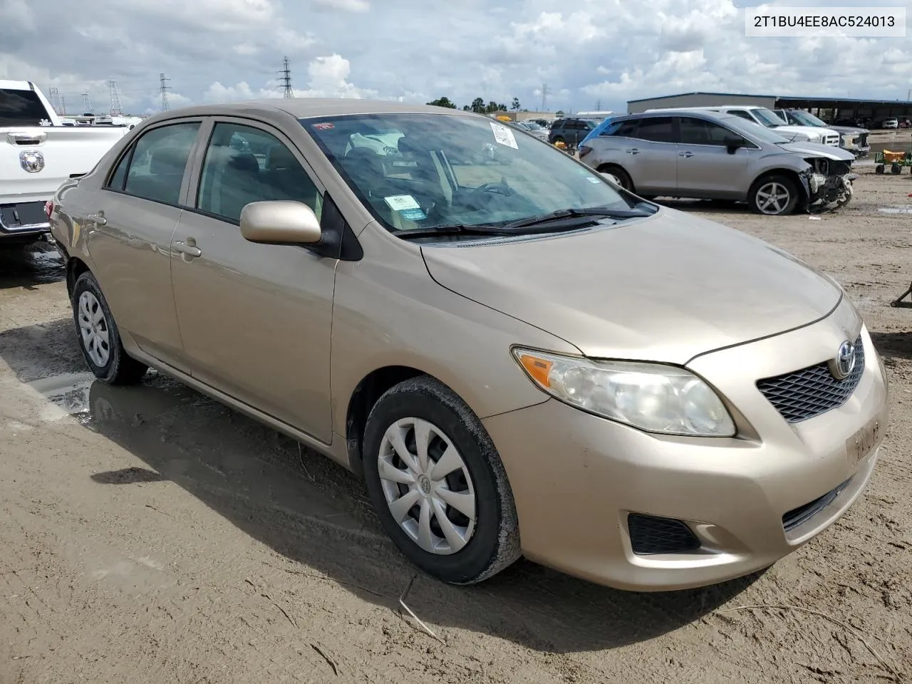 2010 Toyota Corolla Base VIN: 2T1BU4EE8AC524013 Lot: 69708234