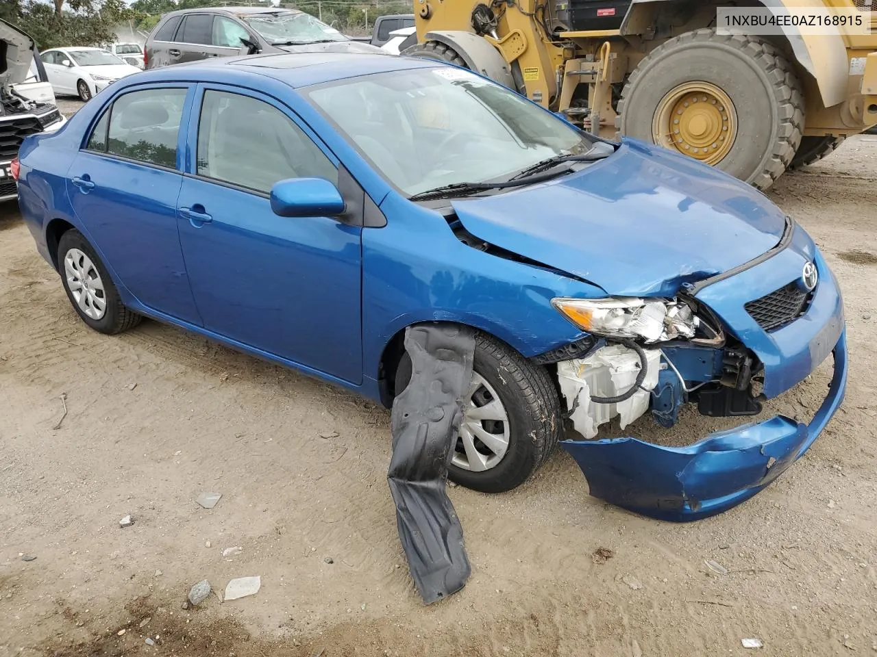 2010 Toyota Corolla Base VIN: 1NXBU4EE0AZ168915 Lot: 69762164