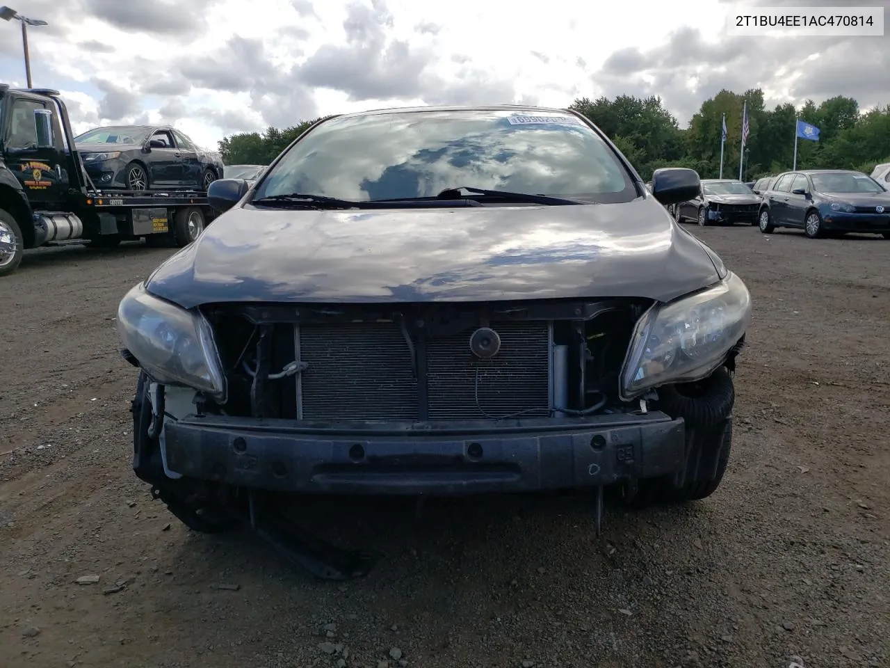 2010 Toyota Corolla Base VIN: 2T1BU4EE1AC470814 Lot: 69902004