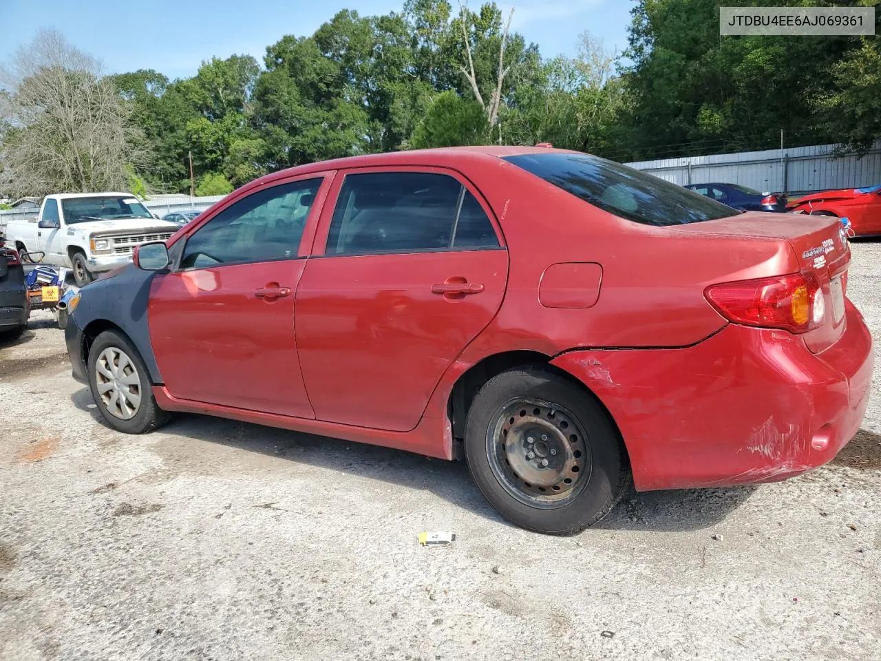 2010 Toyota Corolla Base VIN: JTDBU4EE6AJ069361 Lot: 69940784