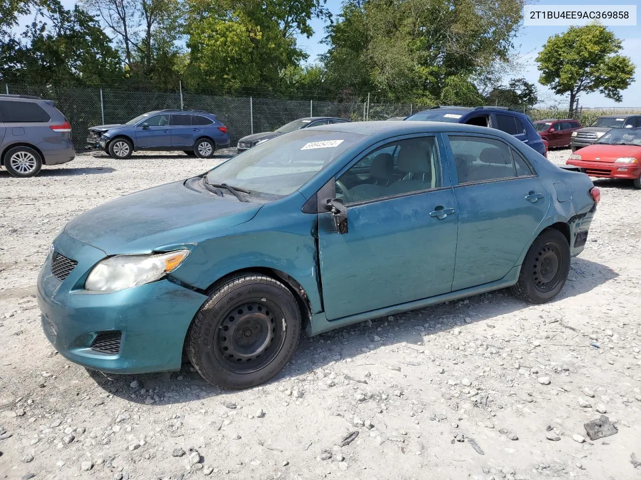 2010 Toyota Corolla Base VIN: 2T1BU4EE9AC369858 Lot: 69945414