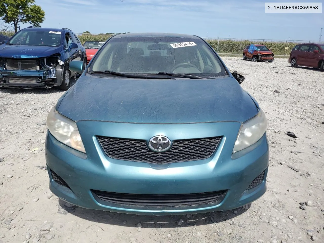 2010 Toyota Corolla Base VIN: 2T1BU4EE9AC369858 Lot: 69945414