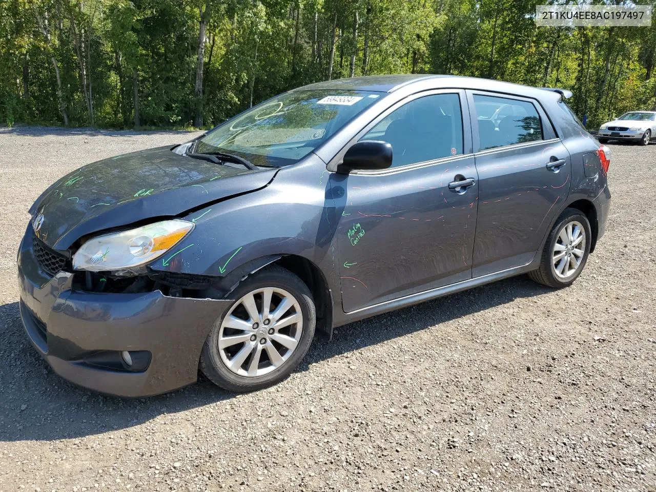 2010 Toyota Corolla Matrix VIN: 2T1KU4EE8AC197497 Lot: 69949334