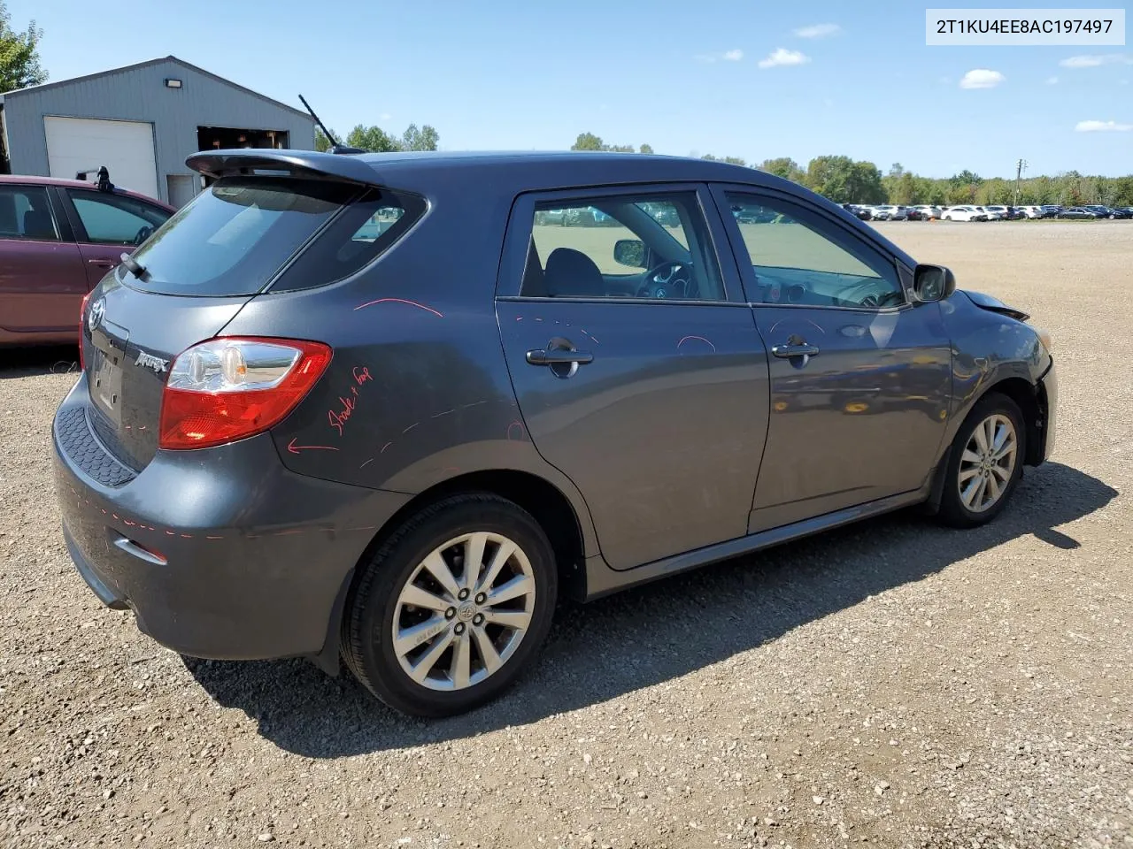 2010 Toyota Corolla Matrix VIN: 2T1KU4EE8AC197497 Lot: 69949334