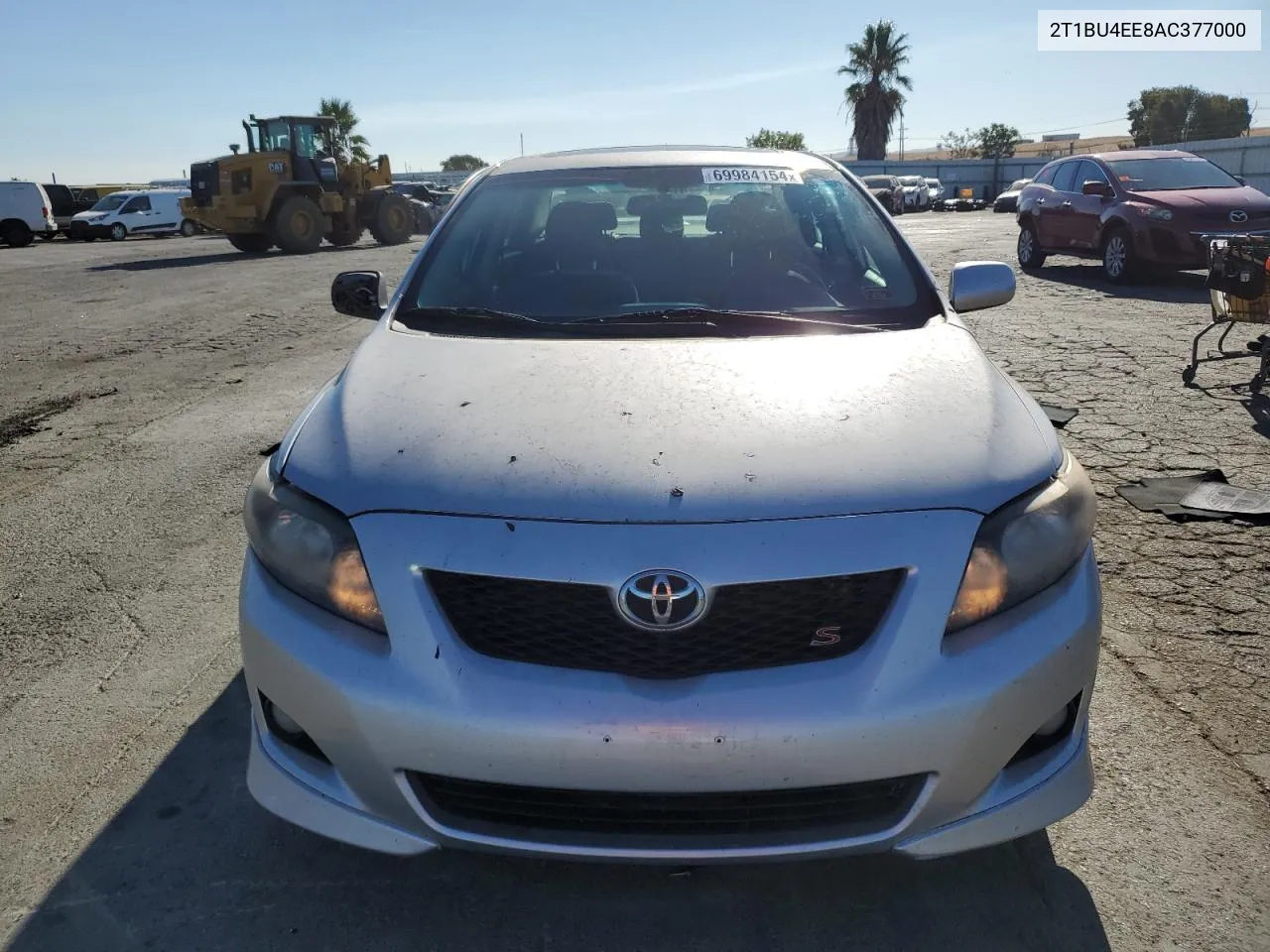 2010 Toyota Corolla Base VIN: 2T1BU4EE8AC377000 Lot: 69984154