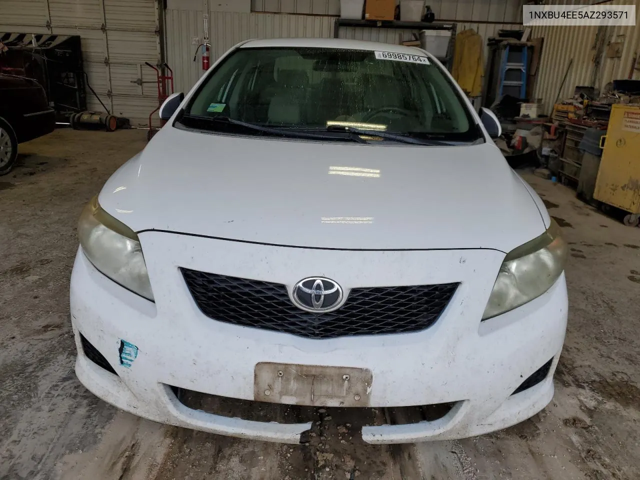 2010 Toyota Corolla Base VIN: 1NXBU4EE5AZ293571 Lot: 69985764