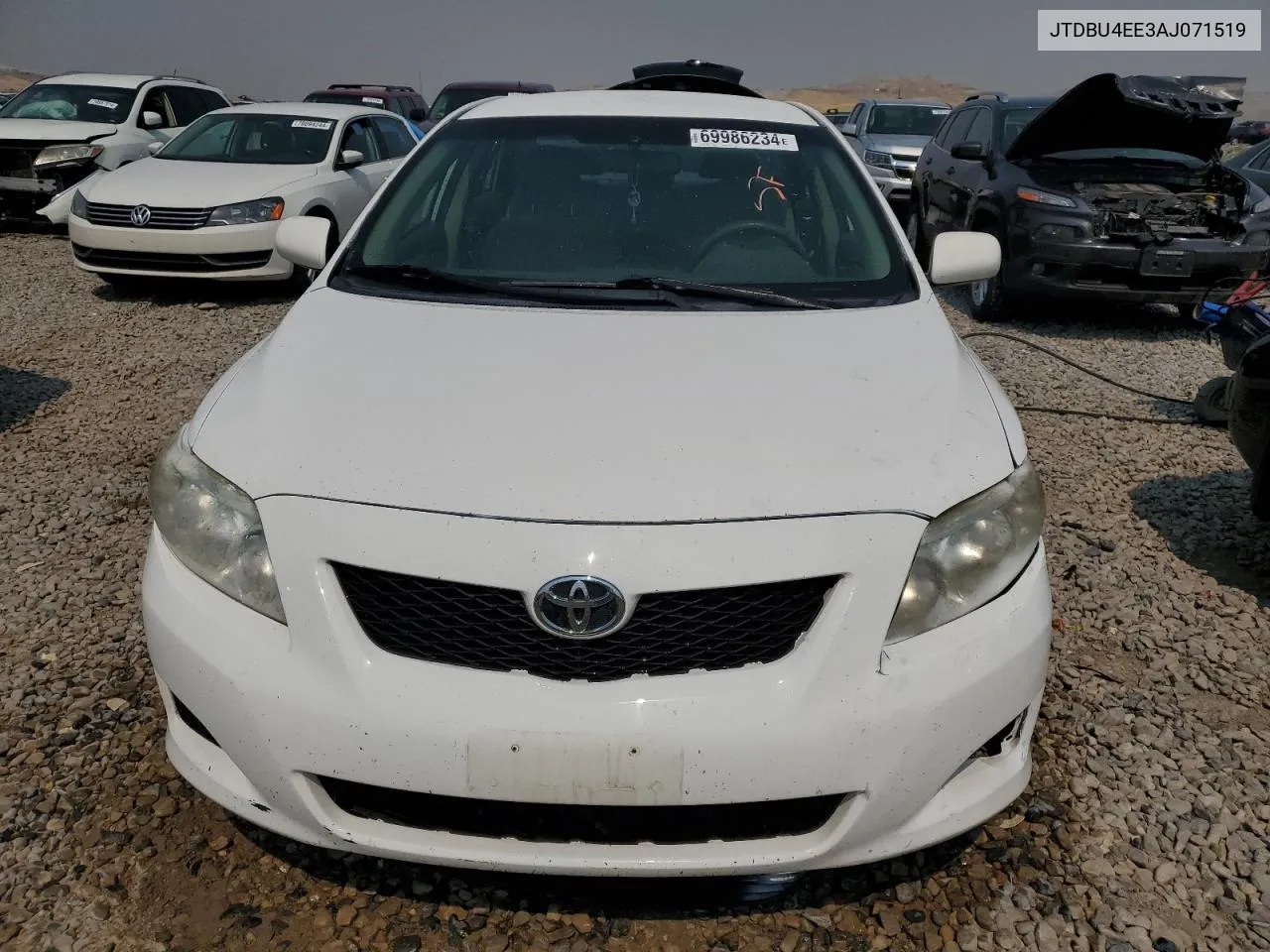 2010 Toyota Corolla Base VIN: JTDBU4EE3AJ071519 Lot: 69986234