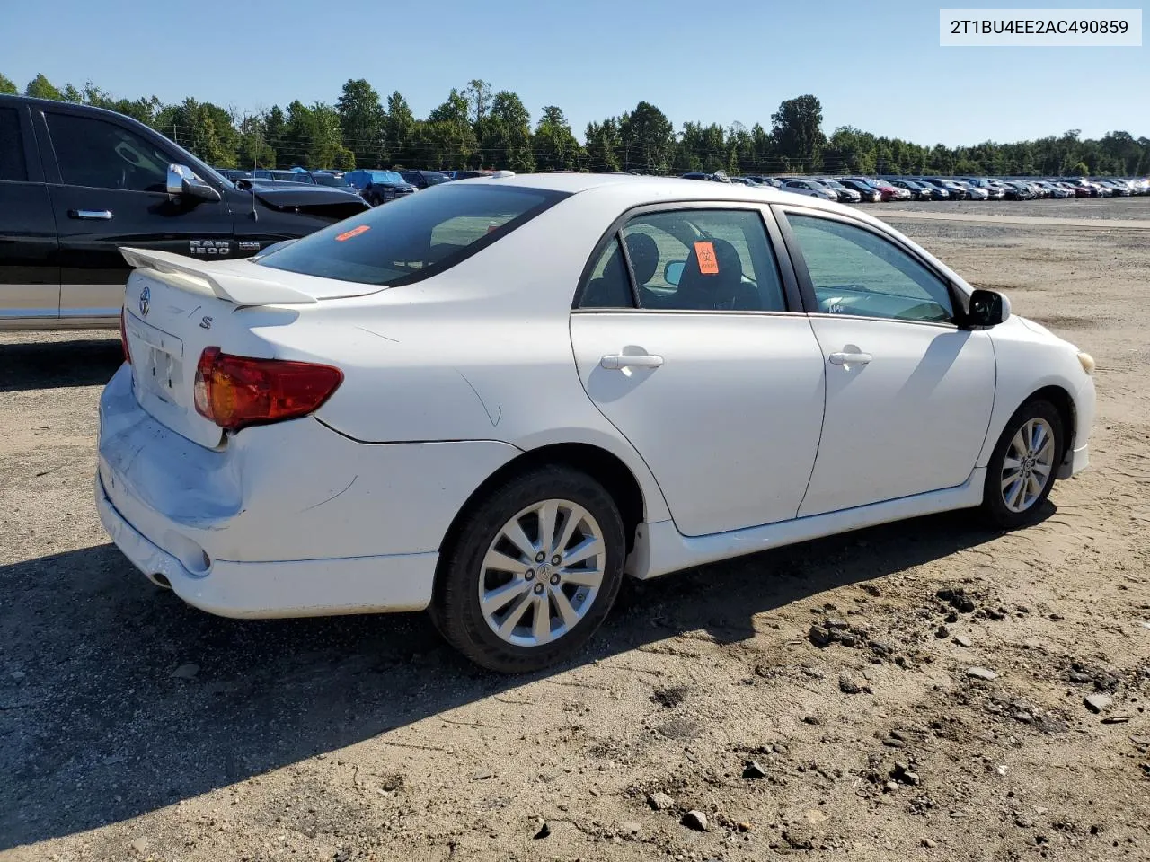 2010 Toyota Corolla Base VIN: 2T1BU4EE2AC490859 Lot: 70000894