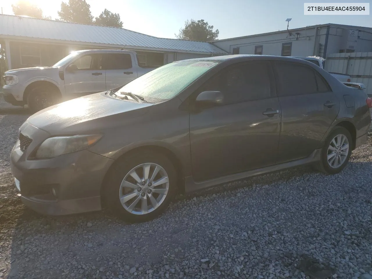 2010 Toyota Corolla Base VIN: 2T1BU4EE4AC455904 Lot: 70018294