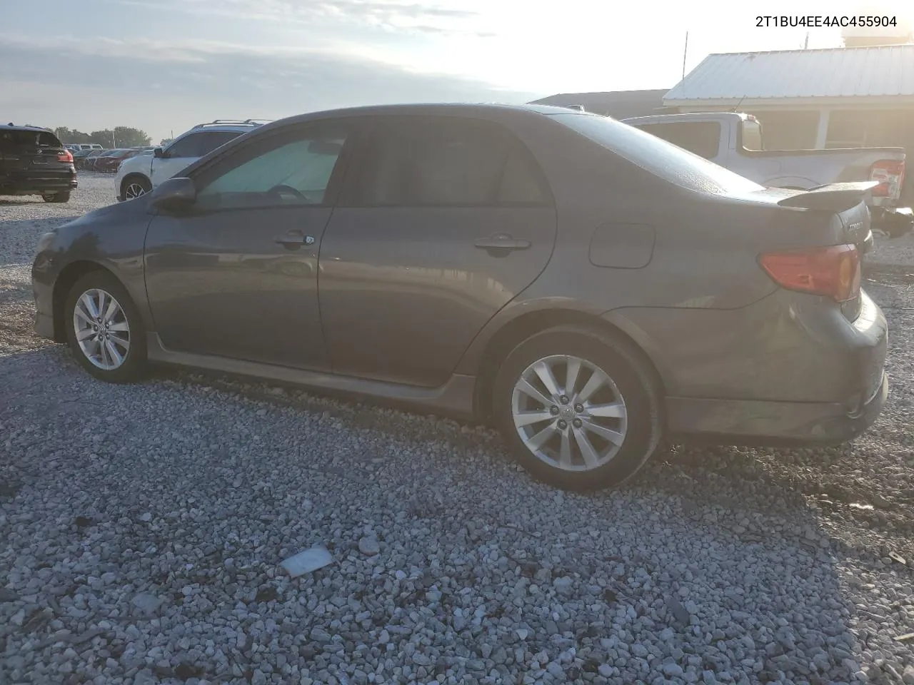 2010 Toyota Corolla Base VIN: 2T1BU4EE4AC455904 Lot: 70018294