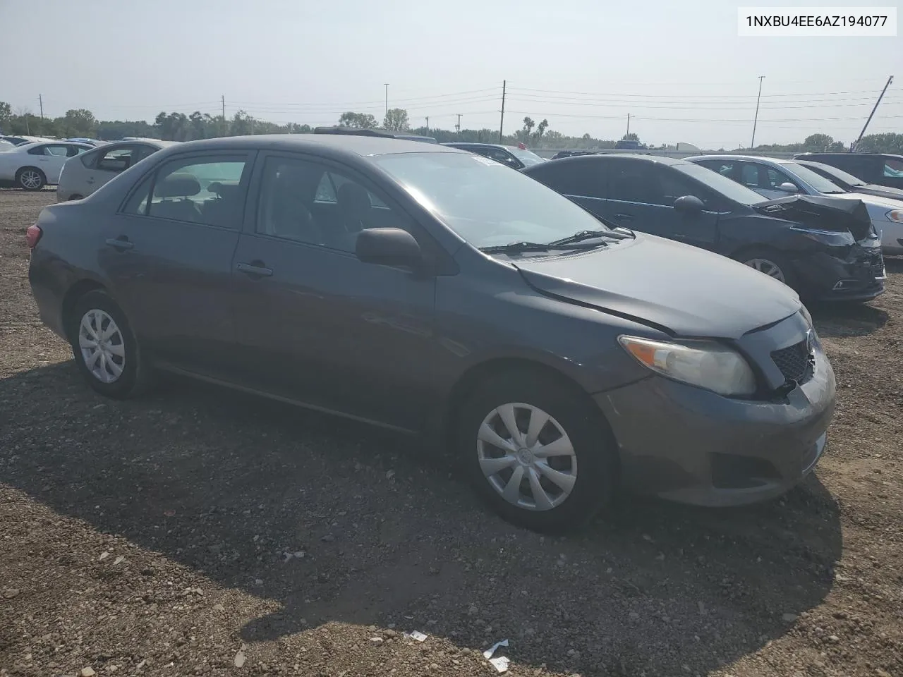 2010 Toyota Corolla Base VIN: 1NXBU4EE6AZ194077 Lot: 70233684