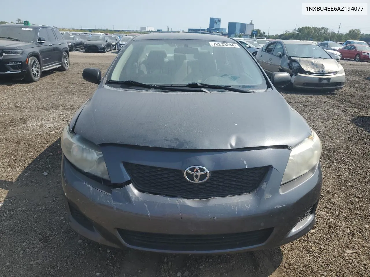 2010 Toyota Corolla Base VIN: 1NXBU4EE6AZ194077 Lot: 70233684