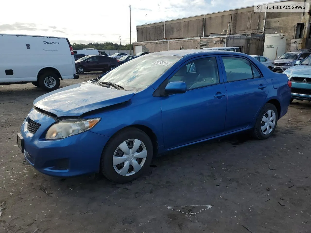 2010 Toyota Corolla Base VIN: 2T1BU4EE0AC529996 Lot: 70272164