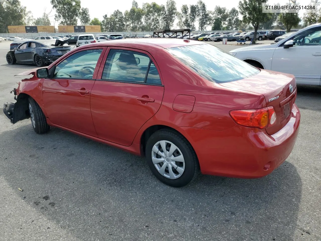 2010 Toyota Corolla Base VIN: 2T1BU4EE0AC514284 Lot: 70323264