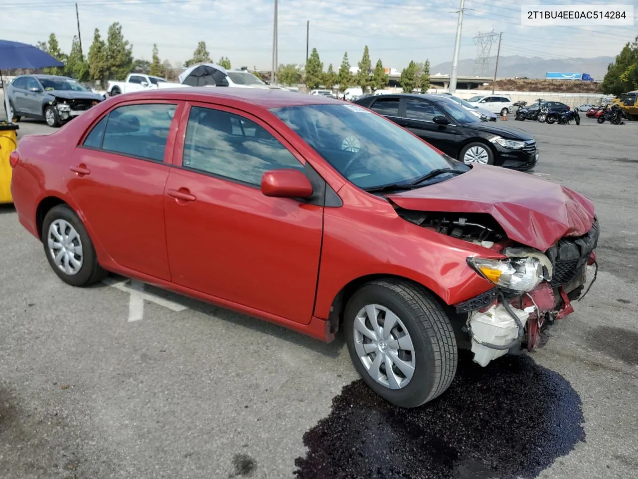 2T1BU4EE0AC514284 2010 Toyota Corolla Base