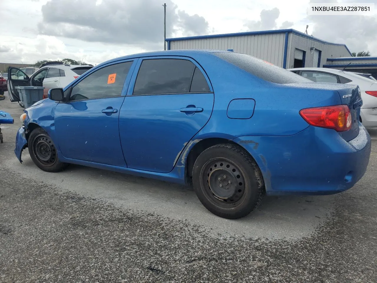 2010 Toyota Corolla Base VIN: 1NXBU4EE3AZ287851 Lot: 70386584