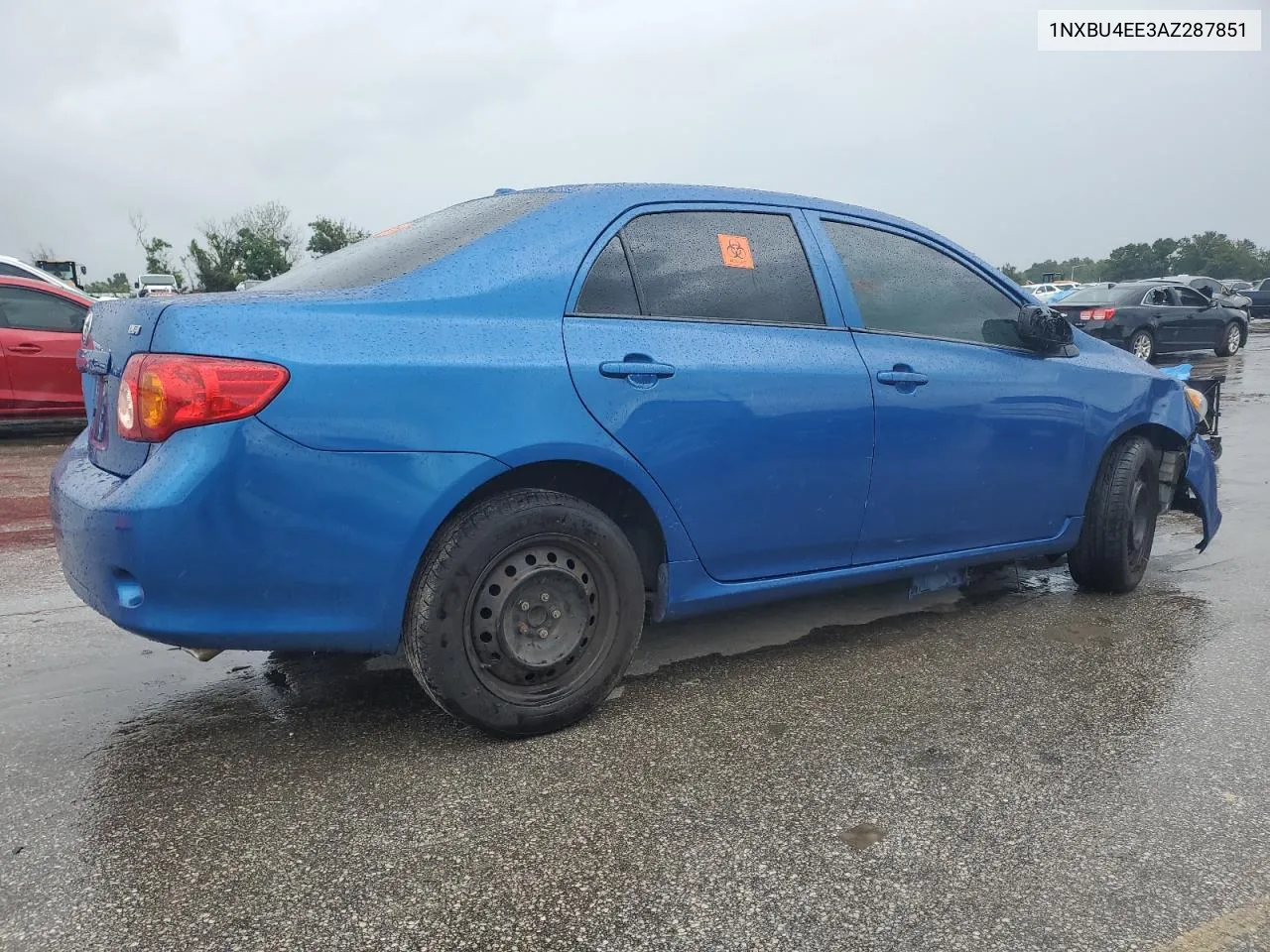 2010 Toyota Corolla Base VIN: 1NXBU4EE3AZ287851 Lot: 70386584