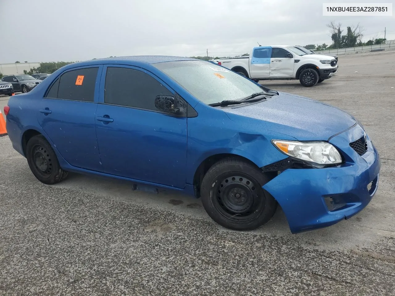 2010 Toyota Corolla Base VIN: 1NXBU4EE3AZ287851 Lot: 70386584