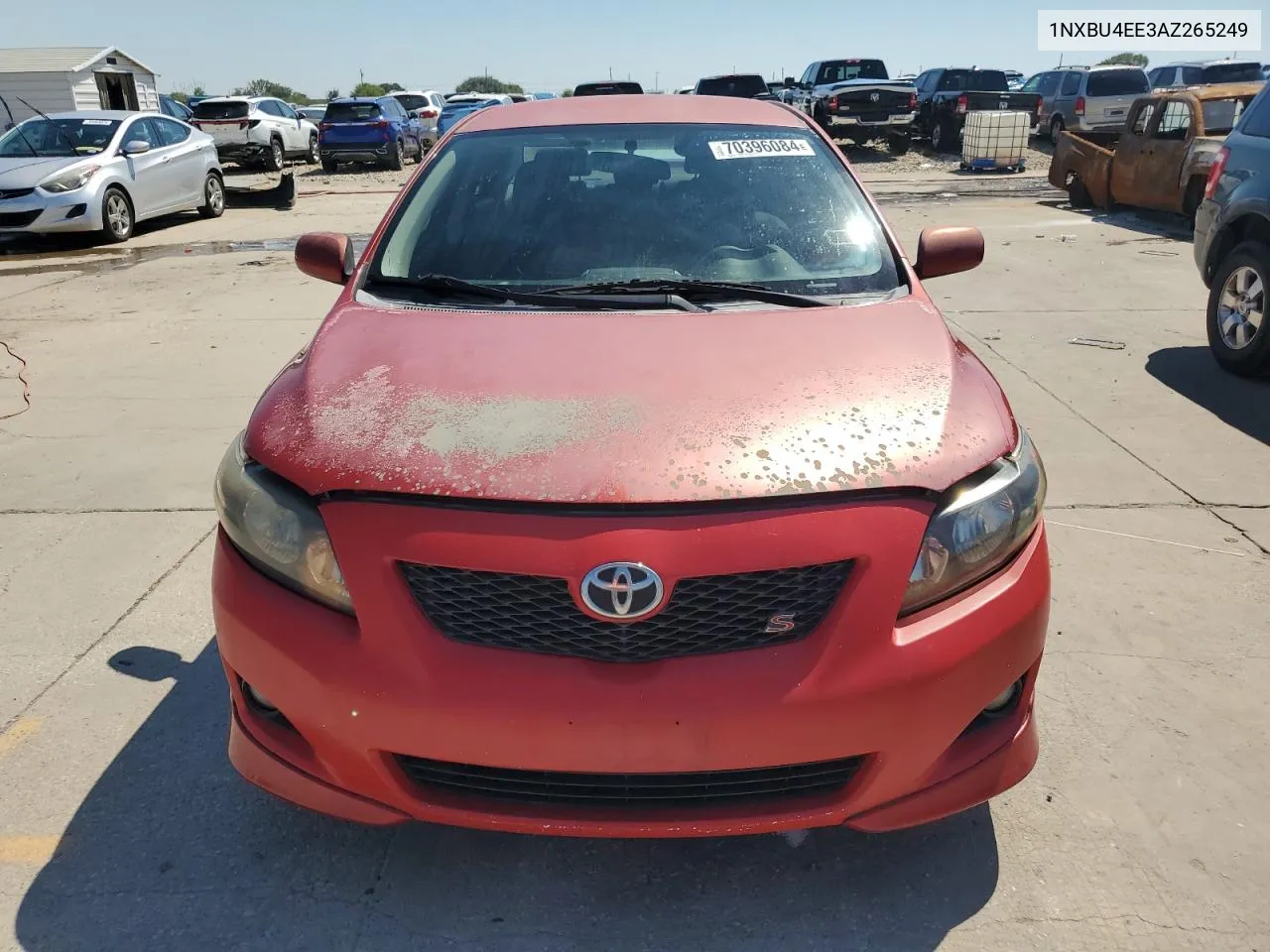 2010 Toyota Corolla Base VIN: 1NXBU4EE3AZ265249 Lot: 70396084