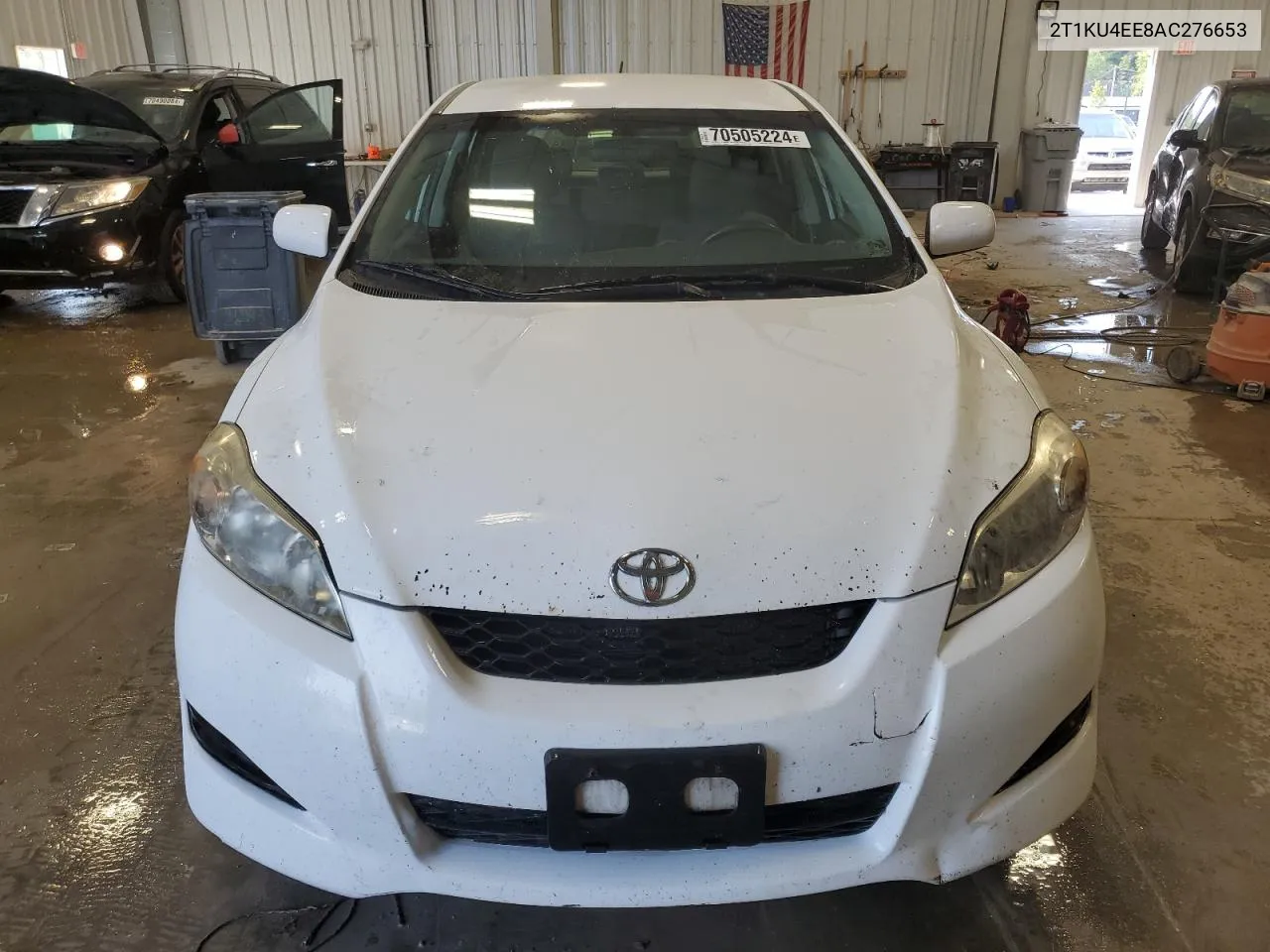 2010 Toyota Corolla Matrix VIN: 2T1KU4EE8AC276653 Lot: 70505224