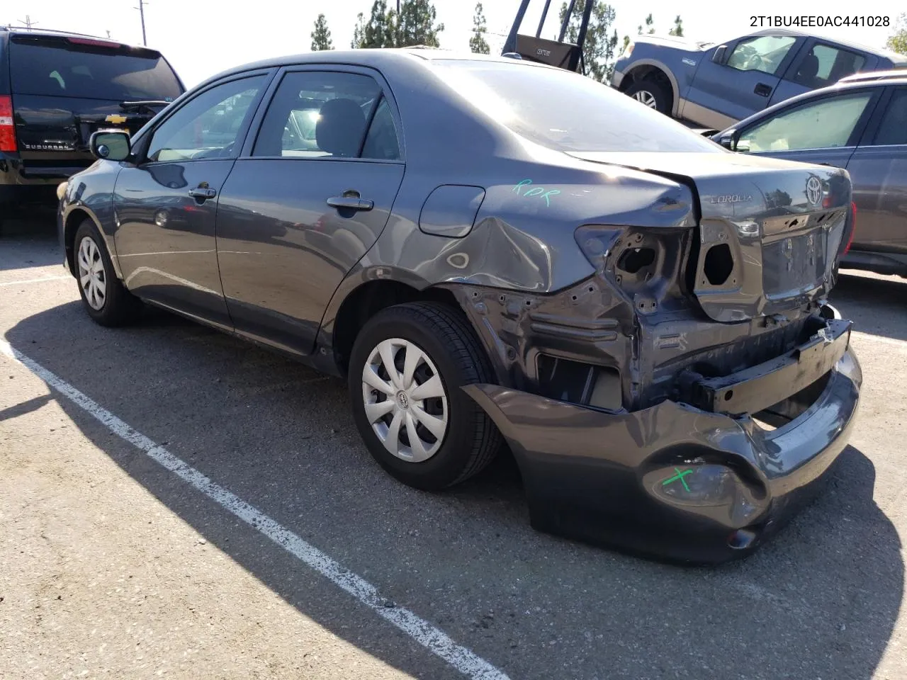 2010 Toyota Corolla Base VIN: 2T1BU4EE0AC441028 Lot: 70519804