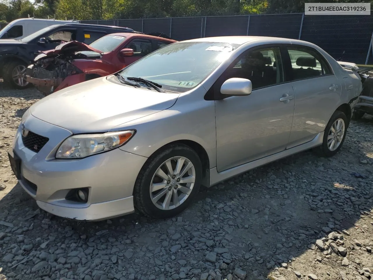 2010 Toyota Corolla Base VIN: 2T1BU4EE0AC319236 Lot: 70539354