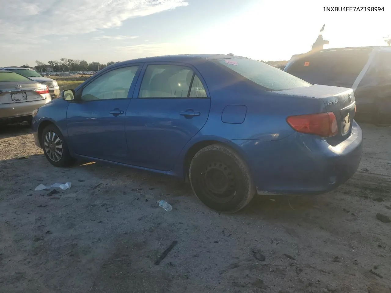 2010 Toyota Corolla Base VIN: 1NXBU4EE7AZ198994 Lot: 70587694