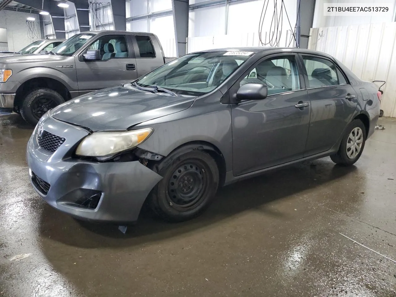 2010 Toyota Corolla Base VIN: 2T1BU4EE7AC513729 Lot: 70635054