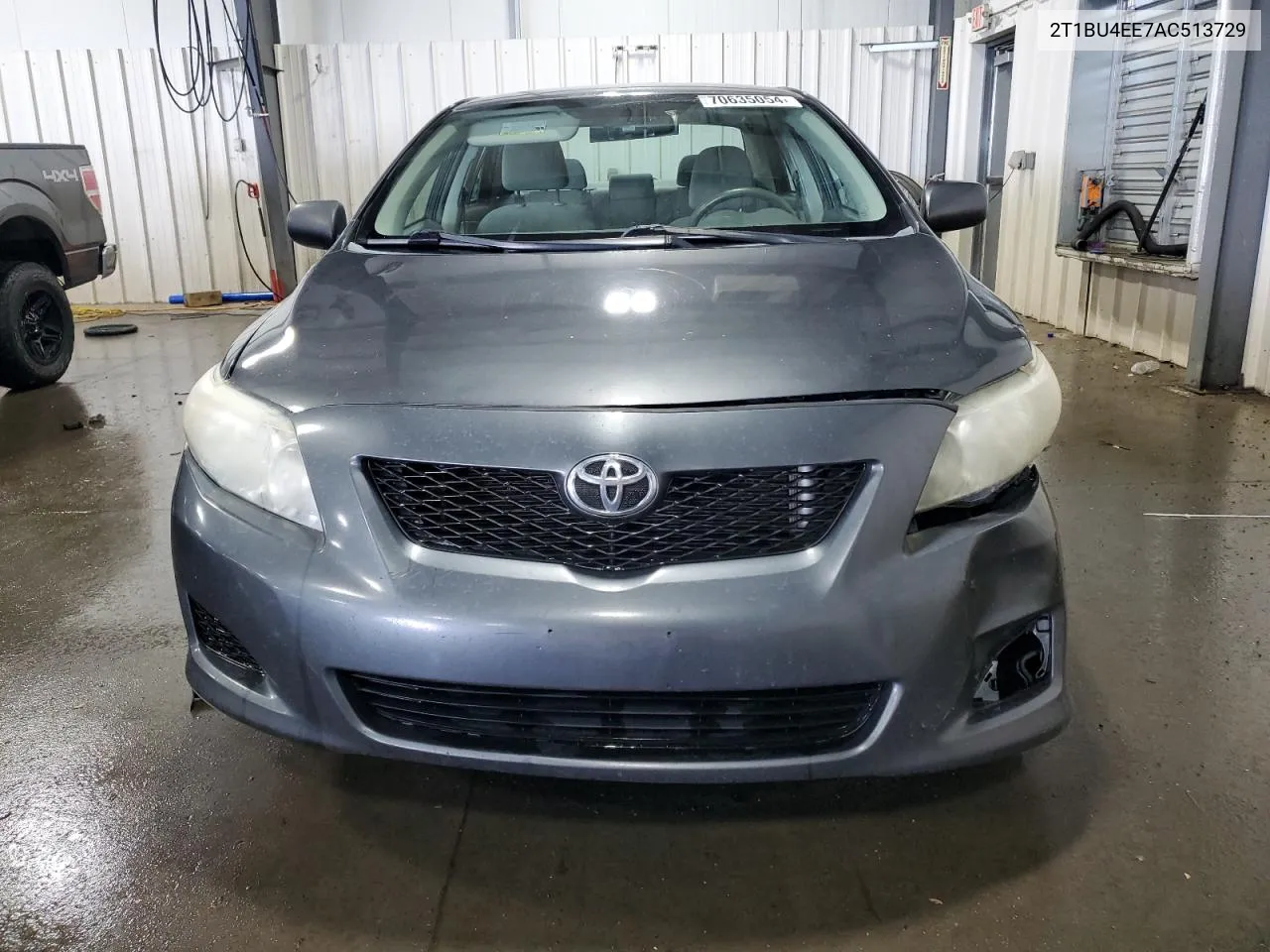 2010 Toyota Corolla Base VIN: 2T1BU4EE7AC513729 Lot: 70635054