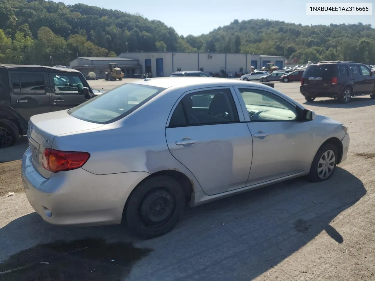 2010 Toyota Corolla Base VIN: 1NXBU4EE1AZ316666 Lot: 70656314