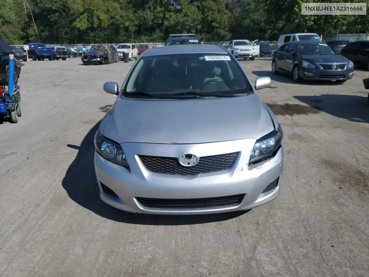 1NXBU4EE1AZ316666 2010 Toyota Corolla Base