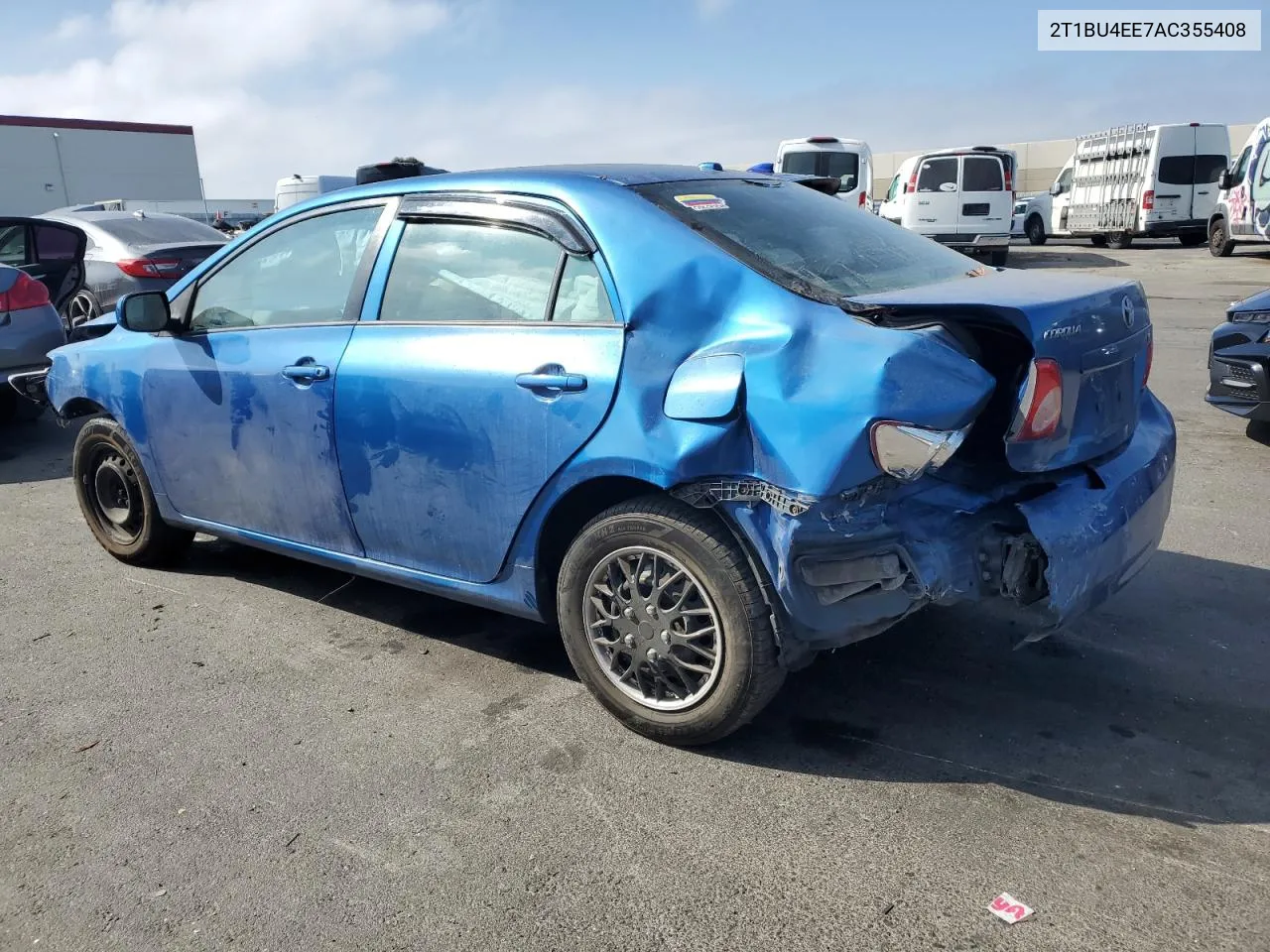 2010 Toyota Corolla Base VIN: 2T1BU4EE7AC355408 Lot: 70792724