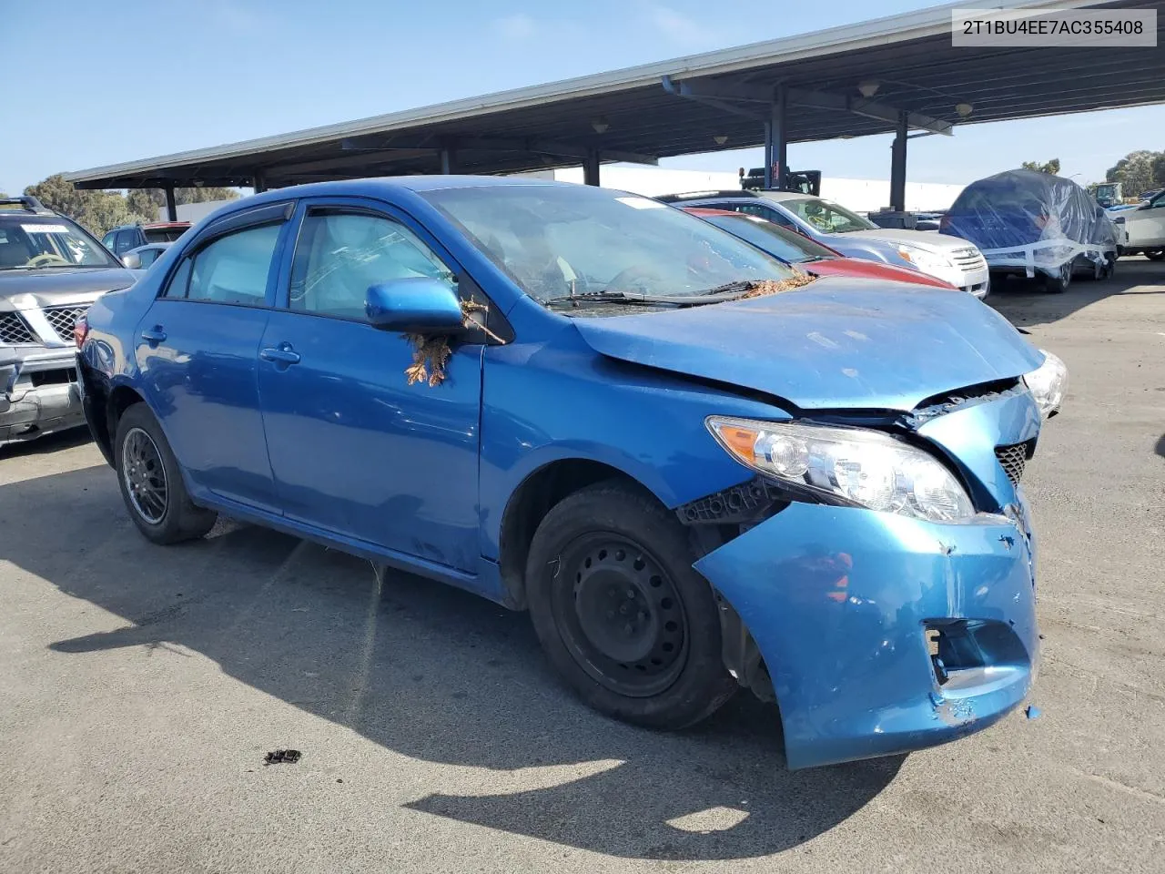 2010 Toyota Corolla Base VIN: 2T1BU4EE7AC355408 Lot: 70792724