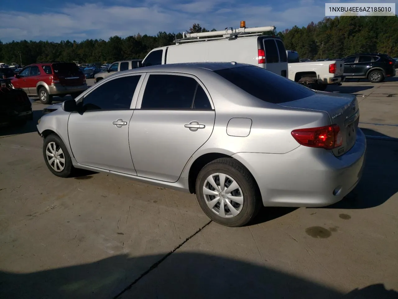 2010 Toyota Corolla Base VIN: 1NXBU4EE6AZ185010 Lot: 70806094