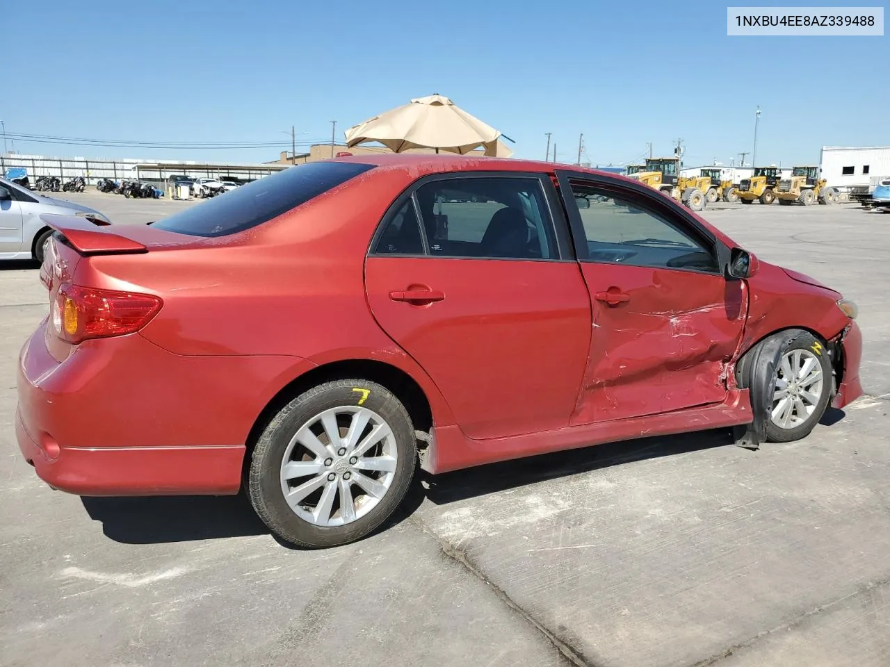 2010 Toyota Corolla Base VIN: 1NXBU4EE8AZ339488 Lot: 70847834