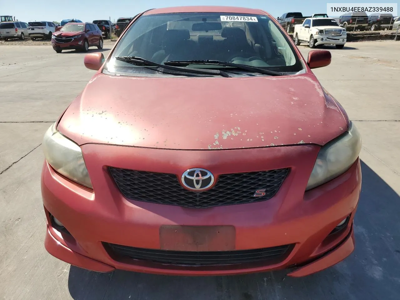 2010 Toyota Corolla Base VIN: 1NXBU4EE8AZ339488 Lot: 70847834