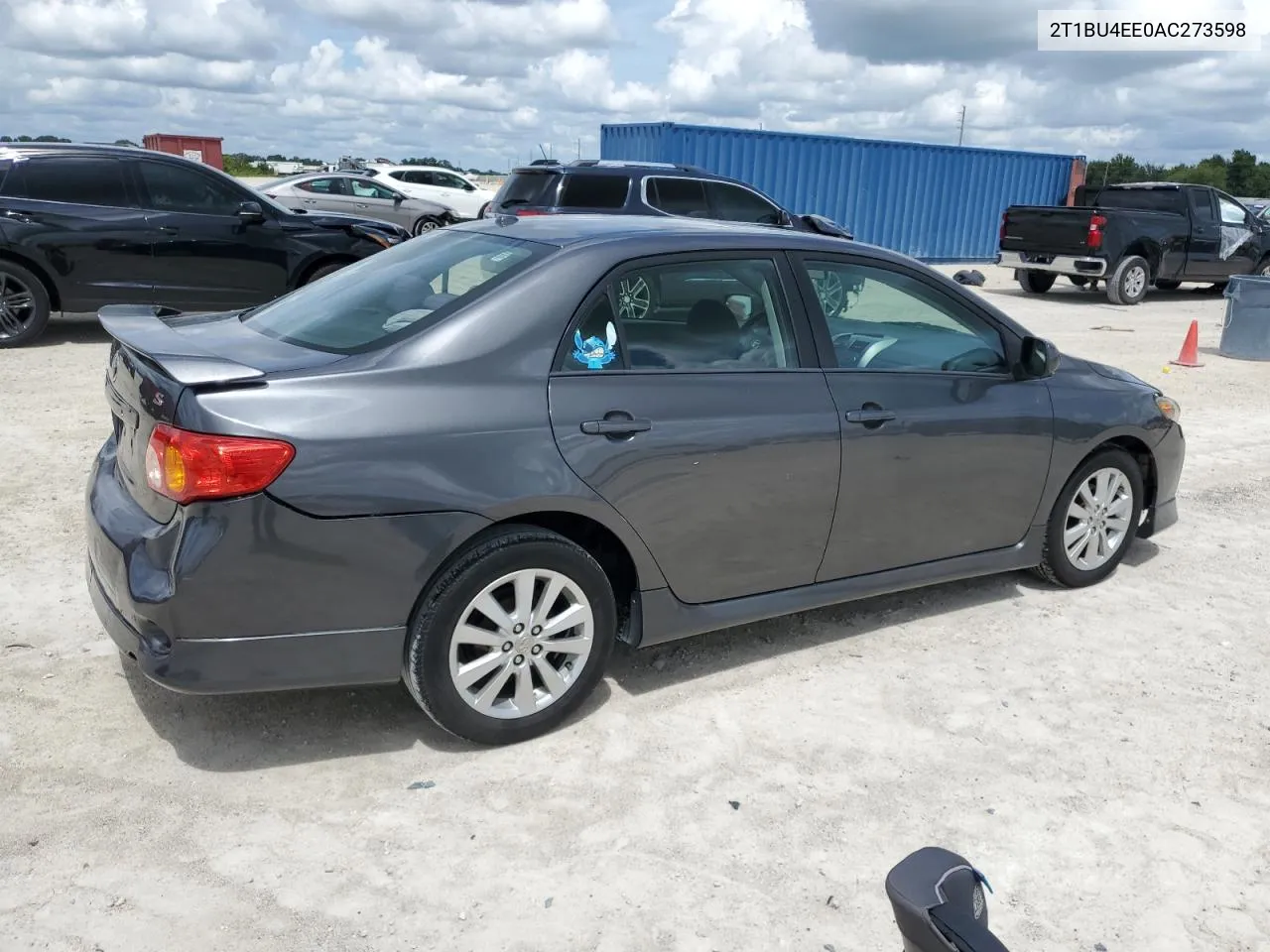 2010 Toyota Corolla Base VIN: 2T1BU4EE0AC273598 Lot: 70944484