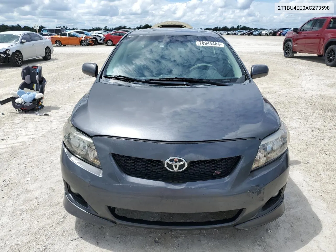 2010 Toyota Corolla Base VIN: 2T1BU4EE0AC273598 Lot: 70944484