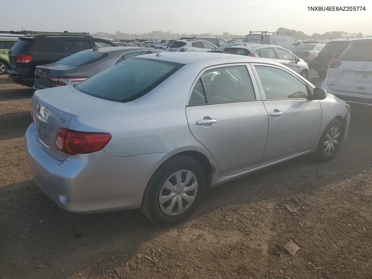 2010 Toyota Corolla Base VIN: 1NXBU4EE8AZ205774 Lot: 70984674